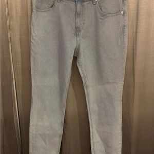 H&M Men's Slim Fit Light Blue Denim Jeans